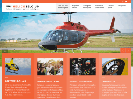 Photo image Helico-Belgium  Tous nos vols en hélicoptère