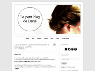 Le petit blog de Lucie