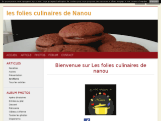 Les Folies Culinaires de Nanou