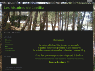 Les histoires de Laetitia