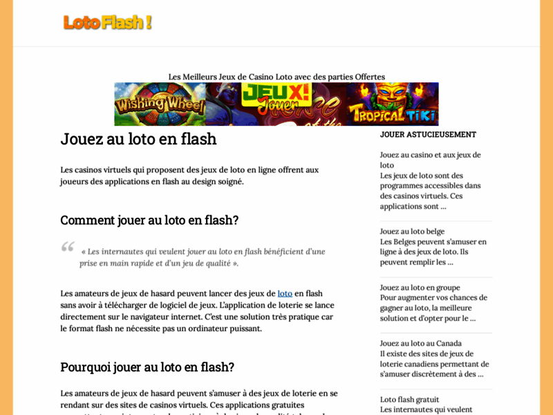 Loto flash