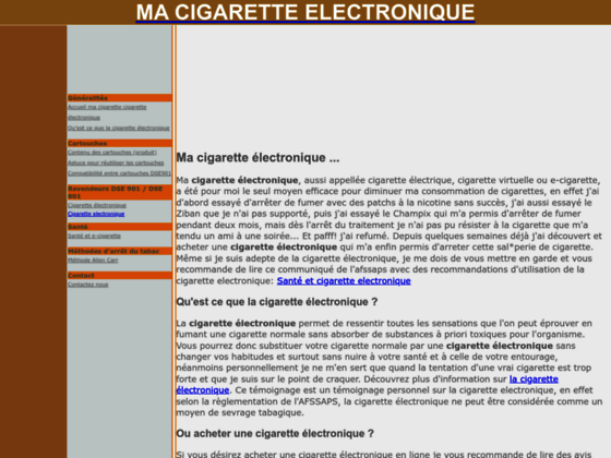La cigarette electronique