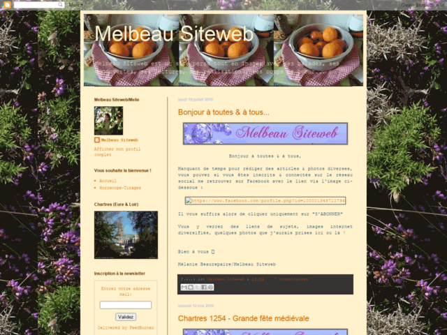 Melbeau Siteweb