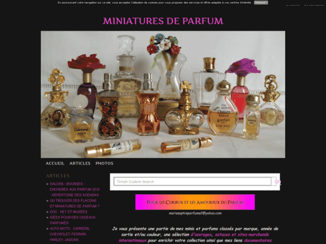 Miniatures de Parfum