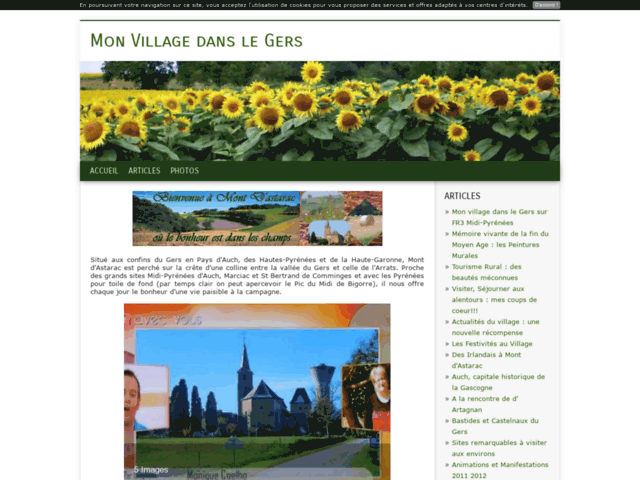 Mon Village dans le Gers : Mont d'Astarac