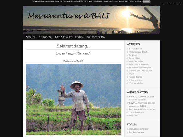 Nos aventures à Bali