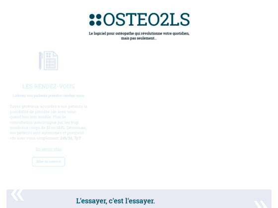 Osteo2ls votre logiciel pour ostéopathe