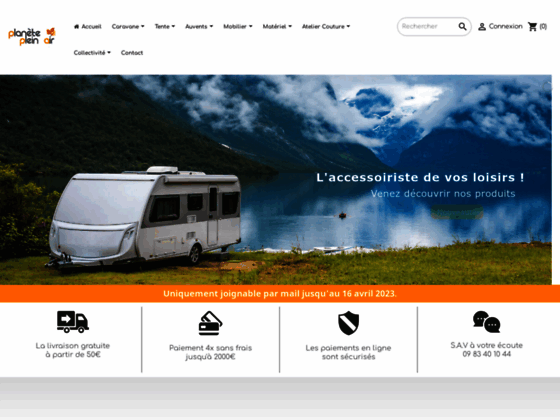 Mat�riel de camping et location camping-car