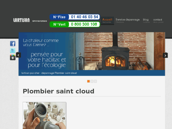 Plombier saint cloud  