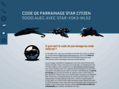 Obtenir un code parrainage Star Citizen