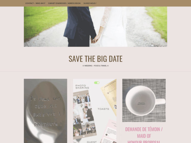 Save the big date