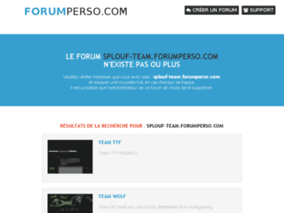 http://splouf-team.forumperso.com/forum