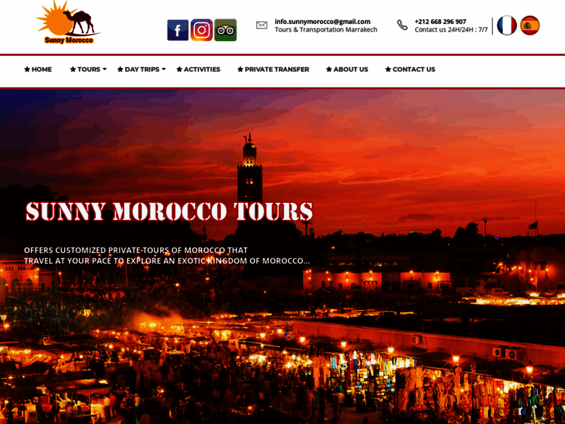 Agence voyage Maroc, Agence voyage Marrakech, DMC, circuit Marrakech Maroc