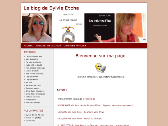 Le blog de Sylvie
