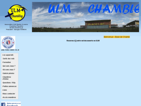 Photo image Club ULM Chambley