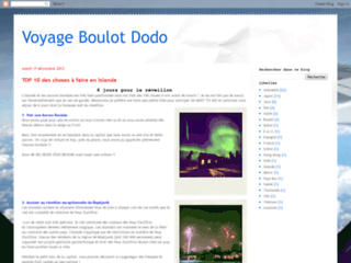 Voyage ( boulot ) Dodo