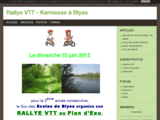 Rallye VTT familial à Blyes