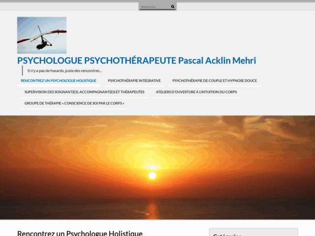 Psychologue Psychothérapeute Paris : Acklin Mehri Pascal