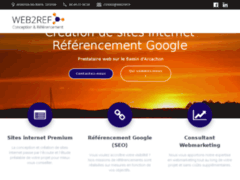 Création sites internet et référencement Google en Gironde (33) - Web2ref