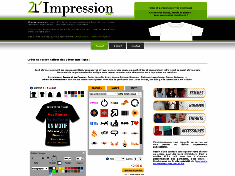 2l'Impression - Cartes de Visite à Imprimer - Créez en ligne - Impression numérique Livraison 48h !