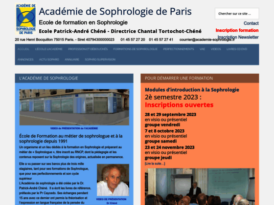 Photo image Academie de sophrologie de Paris