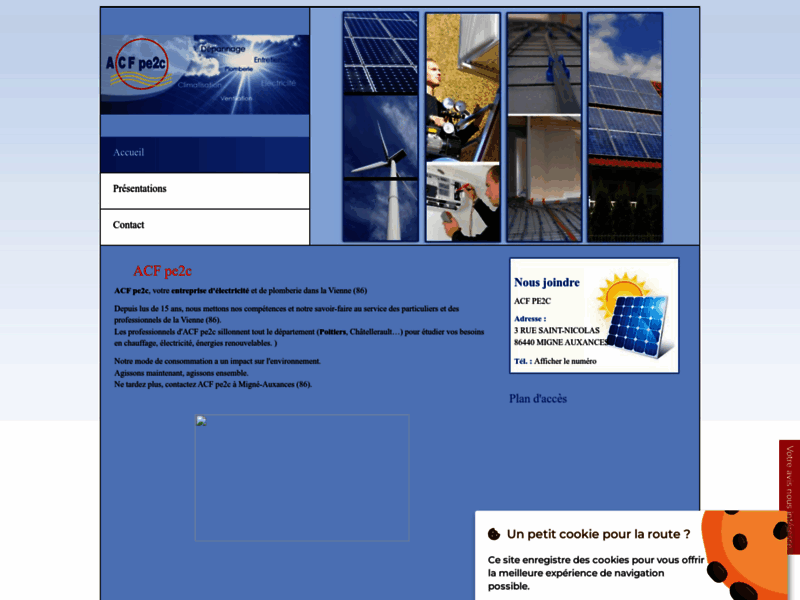 Entreprise électricité Châtellerault (86) : ACF pe2c