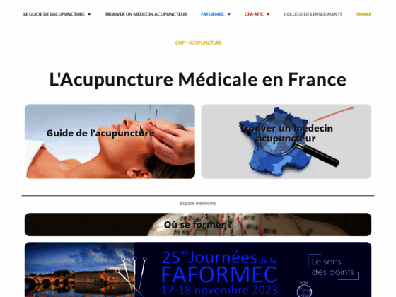 Photo image Federation des acupuncteurs pour la formation medicale continue (FAFORMEC)