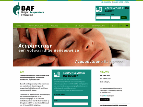 Photo image Belgian Acupunctors Federation (BAF)