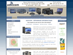 Site Détails : Adiccom - Dépannage Informatique sur Carpentras