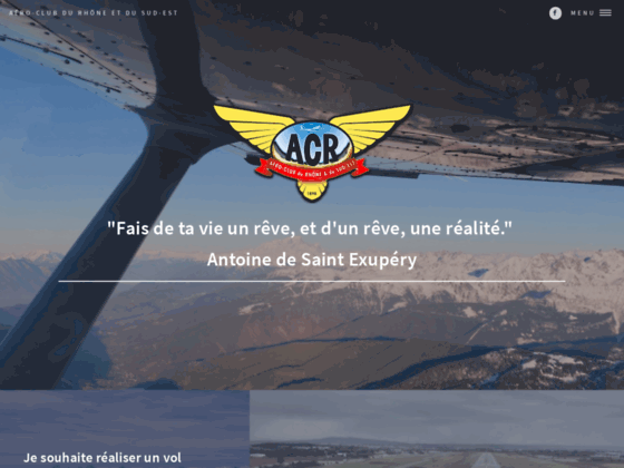 Photo image Aeroclub du rhone Lyon bron bapteme de l'air et ecole de pilotage