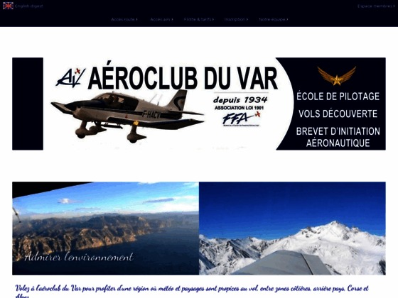 Photo image Aroclub du Var, cole de pilotage, vol moteur  Cuers, brevet pilote priv (PPL)
