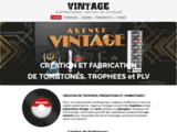  Agence Vintage création et fabrication de TOMBSTONES