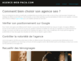 Agence web Nice : Agence de referencement | Site vitrine