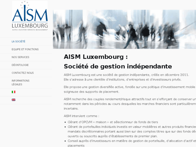 AISM - Banque d'affaire et d'investissement
