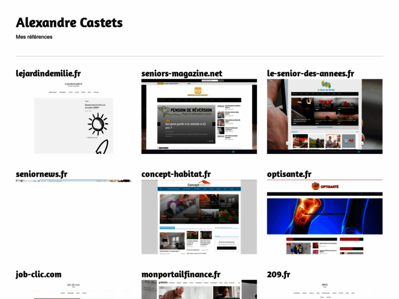 Webdesigner Graphiste indépendant-Création site