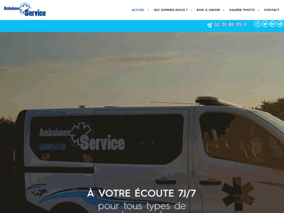 Ambulancier Honfleur - Service Ambulance