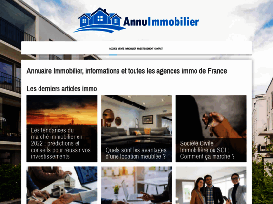  Annuaire Immobilier
