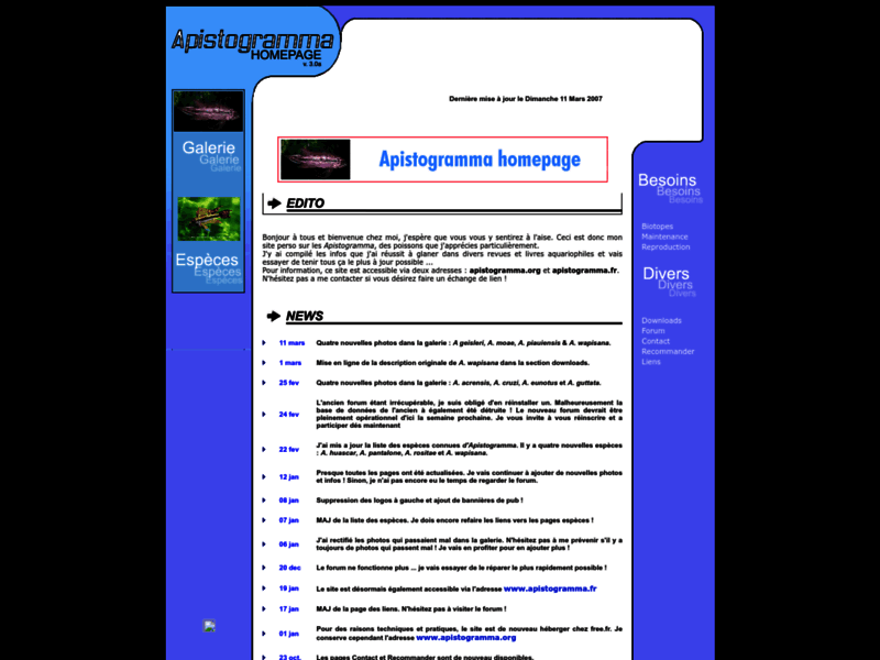 Apistogramma Homepage