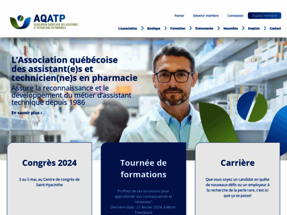 Photo image Association Quebecoise des assistant(e)s techniques en pharmacie (AQATP)