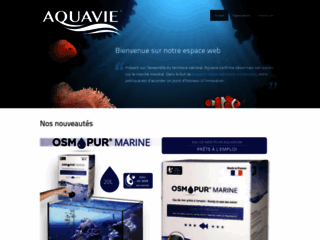 Photo site internet de Aquavie