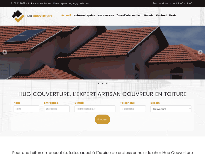 Artisan Couvreur 91