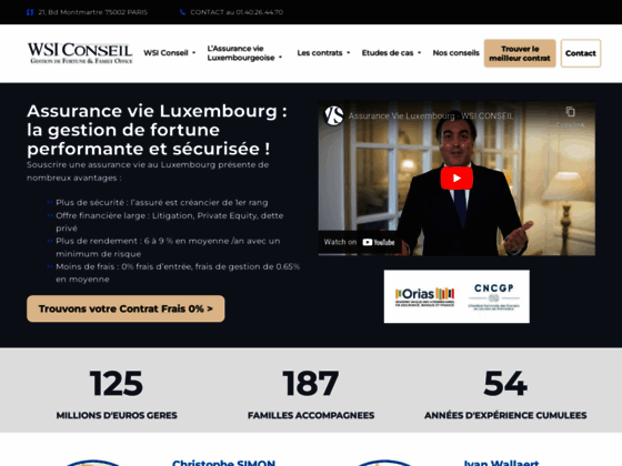 Assurance vie luxembourg : s�curit� et rendement