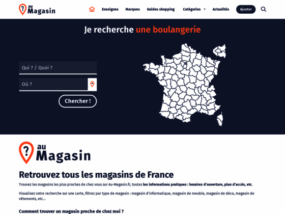 Horaires, t�l�phone, avis sur Au-Magasin.fr