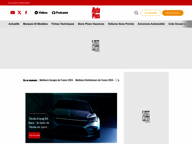 Capture d'écran du site autoplus.fr