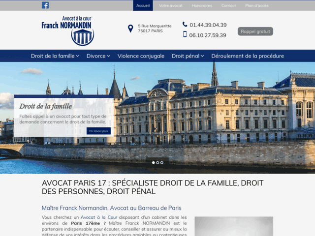 Avocat spécialisé en droit de la famille à Paris