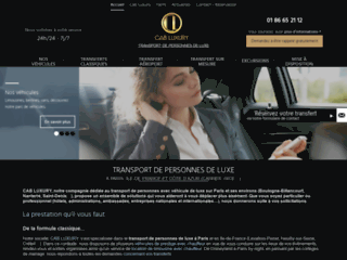 CAB-Luxury : location de voiture de luxe avec chauffeur à Cannes et à Paris