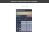 Calculatrice en ligne scientifique - Calculette en ligne