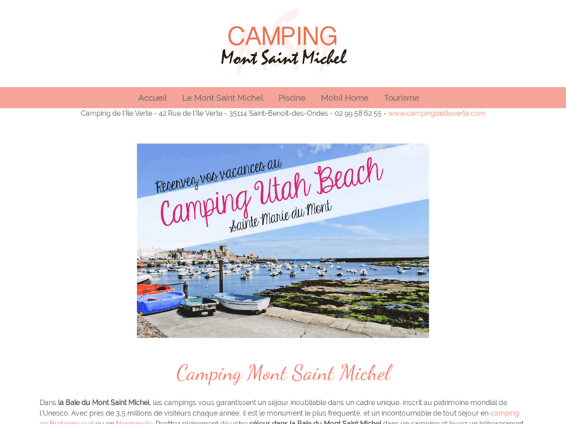Camping Mont Saint Michel : camping Normandie