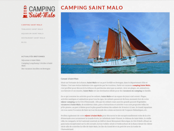 Camping Saint Malo : campings avec piscine
