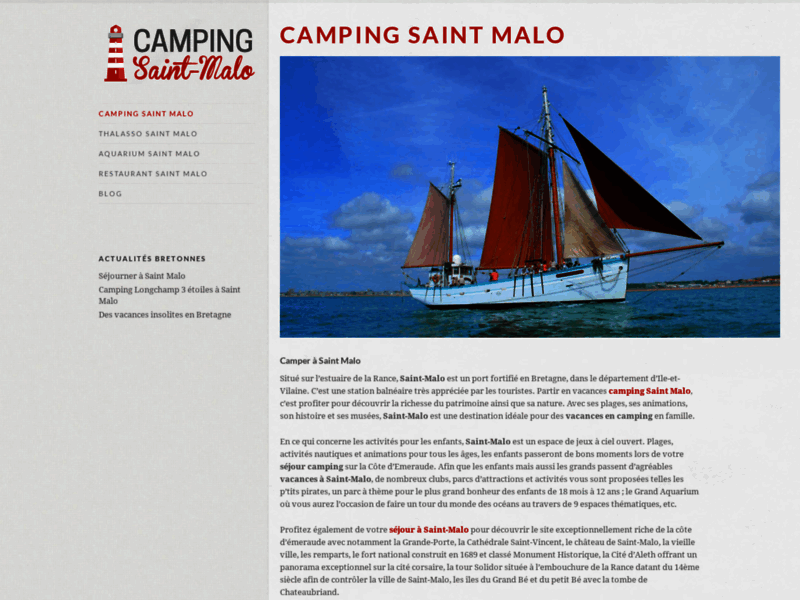 Camping Saint Malo : campings avec piscine
